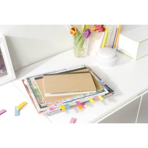 Segnapagina removibili in carta Post-it® Notes Markers assortiti 10 blocchetti da 50 fogli - 670-10AB-EU